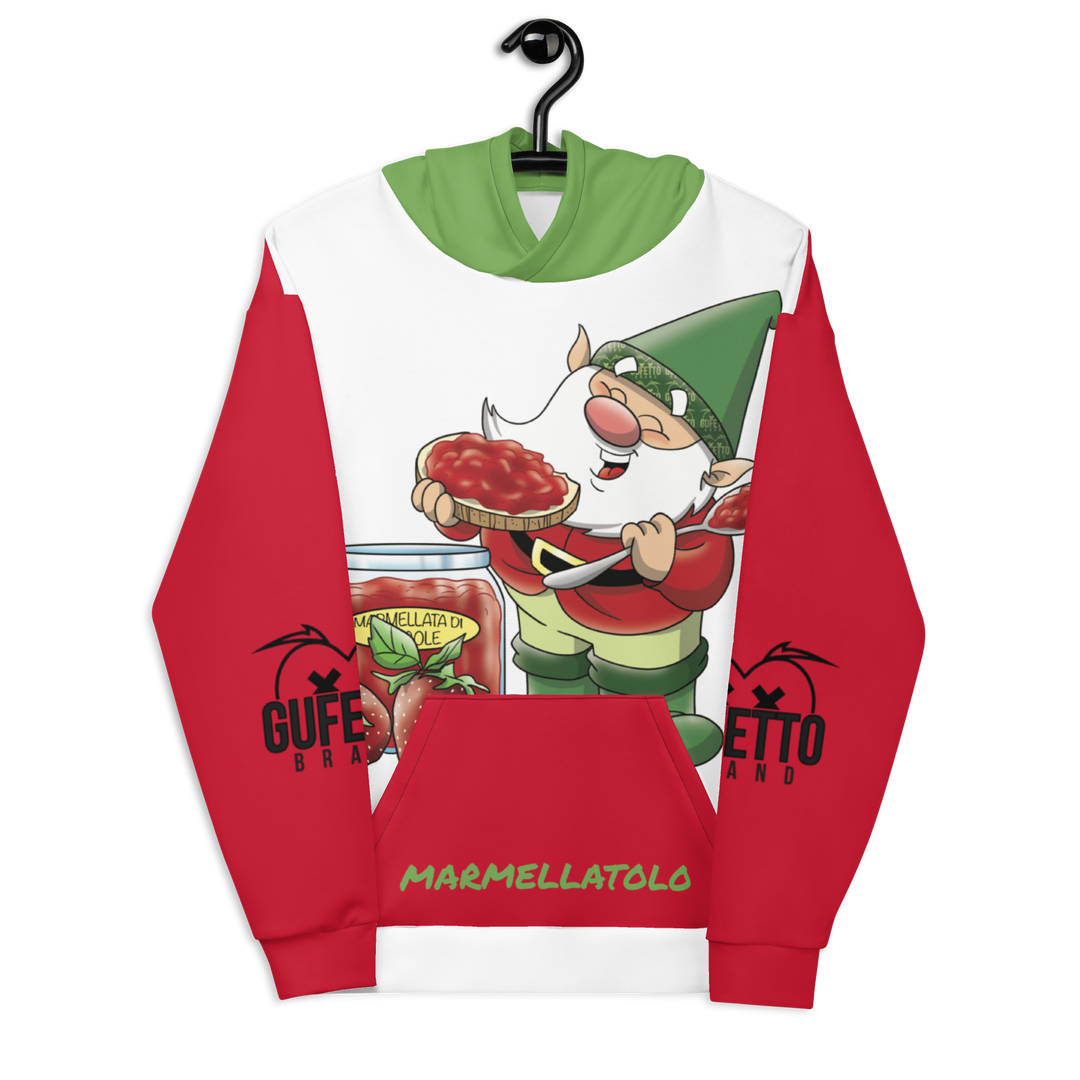 Felpa con cappuccio Uomo/Donna MARMELLATOLO - Gufetto Brand 