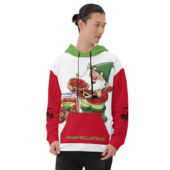 Felpa con cappuccio Uomo/Donna MARMELLATOLO - Gufetto Brand 