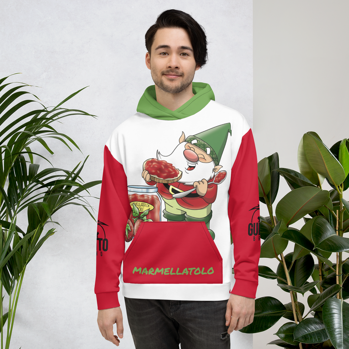 Felpa con cappuccio Uomo/Donna MARMELLATOLO - Gufetto Brand 