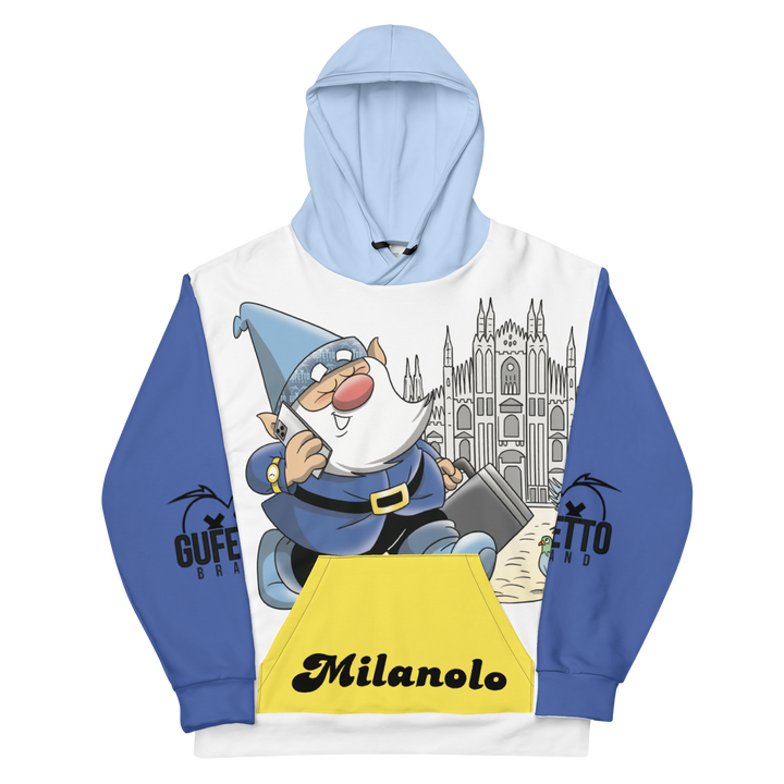 Felpa con cappuccio Uomo/Donna MILANOLO - Gufetto Brand 