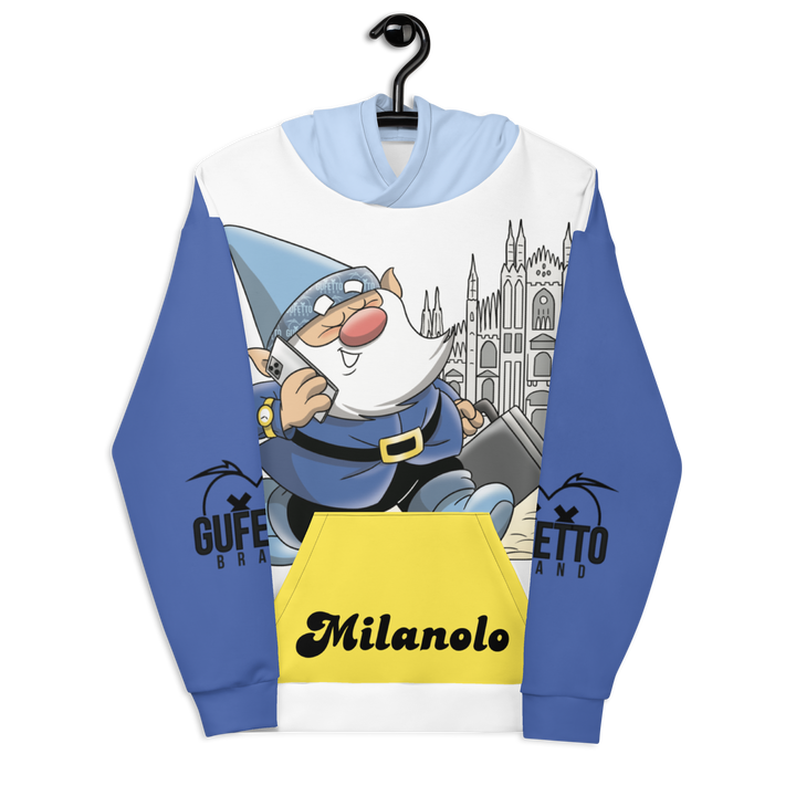 Felpa con cappuccio Uomo/Donna MILANOLO - Gufetto Brand 