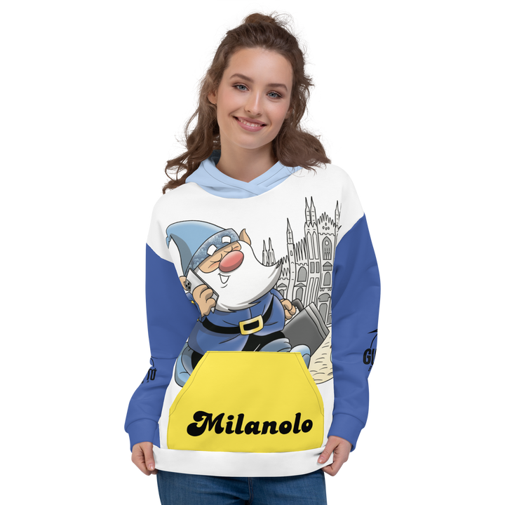 Felpa con cappuccio Uomo/Donna MILANOLO - Gufetto Brand 