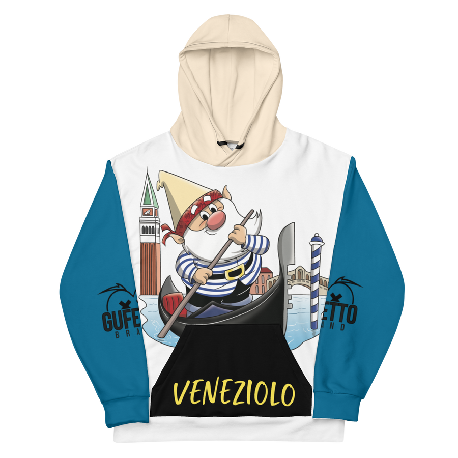 Felpa con cappuccio Uomo/Donna VENEZIOLO - Gufetto Brand 