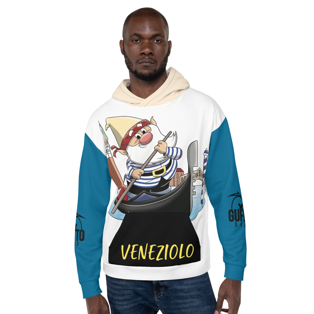 Felpa con cappuccio Uomo/Donna VENEZIOLO - Gufetto Brand 