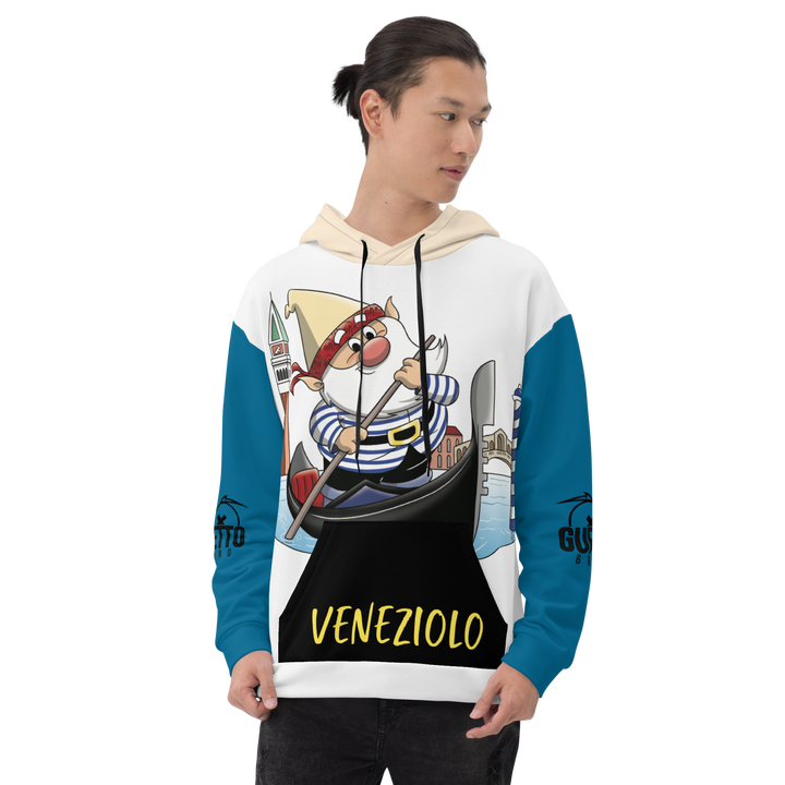 Felpa con cappuccio Uomo/Donna VENEZIOLO - Gufetto Brand 