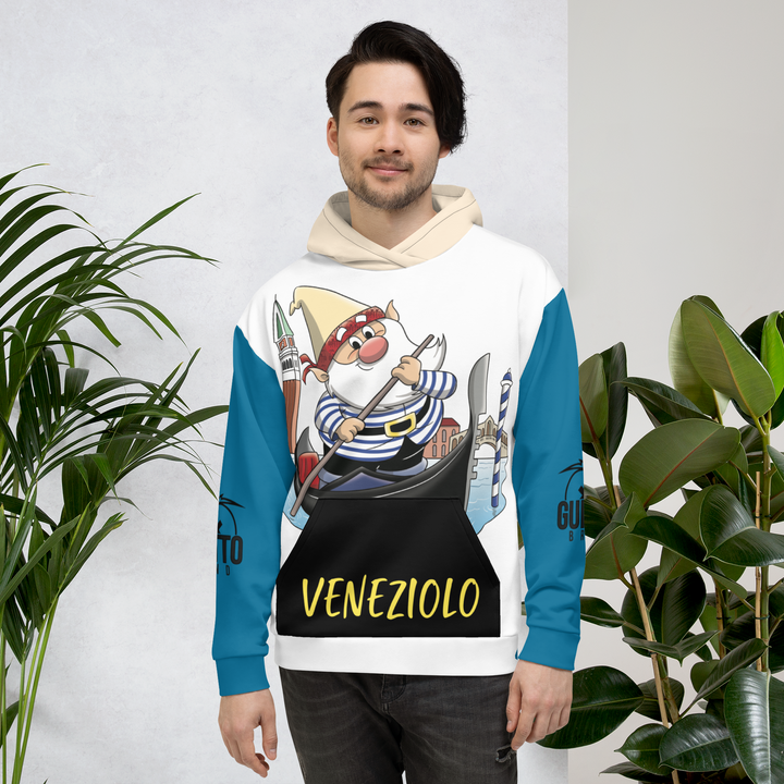 Felpa con cappuccio Uomo/Donna VENEZIOLO - Gufetto Brand 