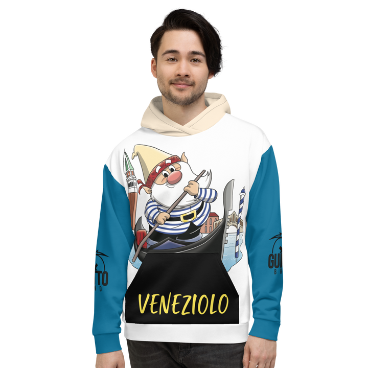 Felpa con cappuccio Uomo/Donna VENEZIOLO - Gufetto Brand 
