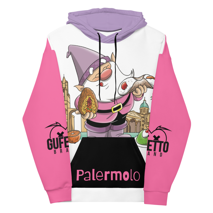 Felpa con cappuccio Unisex Uomo/Donna PALERMOLO - Gufetto Brand 
