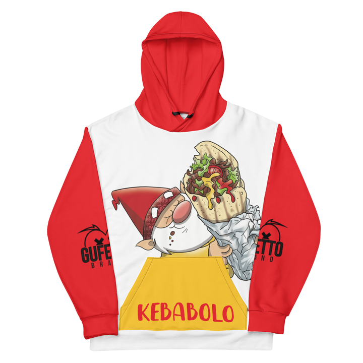 Felpa con cappuccio Uomo/Donna KEBABOLO - Gufetto Brand 