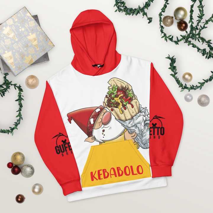 Felpa con cappuccio Uomo/Donna KEBABOLO - Gufetto Brand 