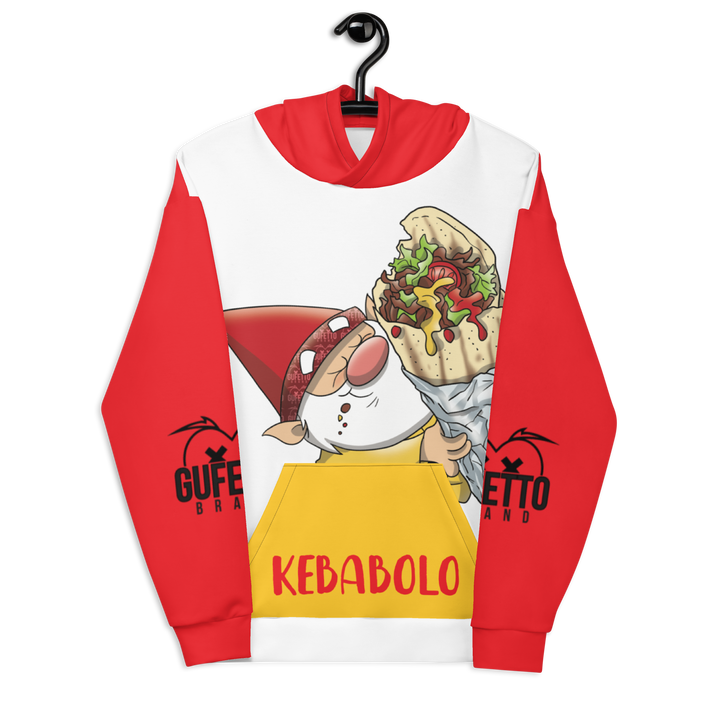 Felpa con cappuccio Uomo/Donna KEBABOLO - Gufetto Brand 