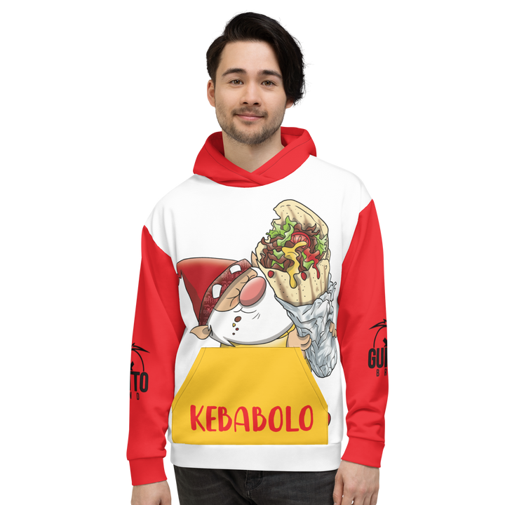 Felpa con cappuccio Uomo/Donna KEBABOLO - Gufetto Brand 