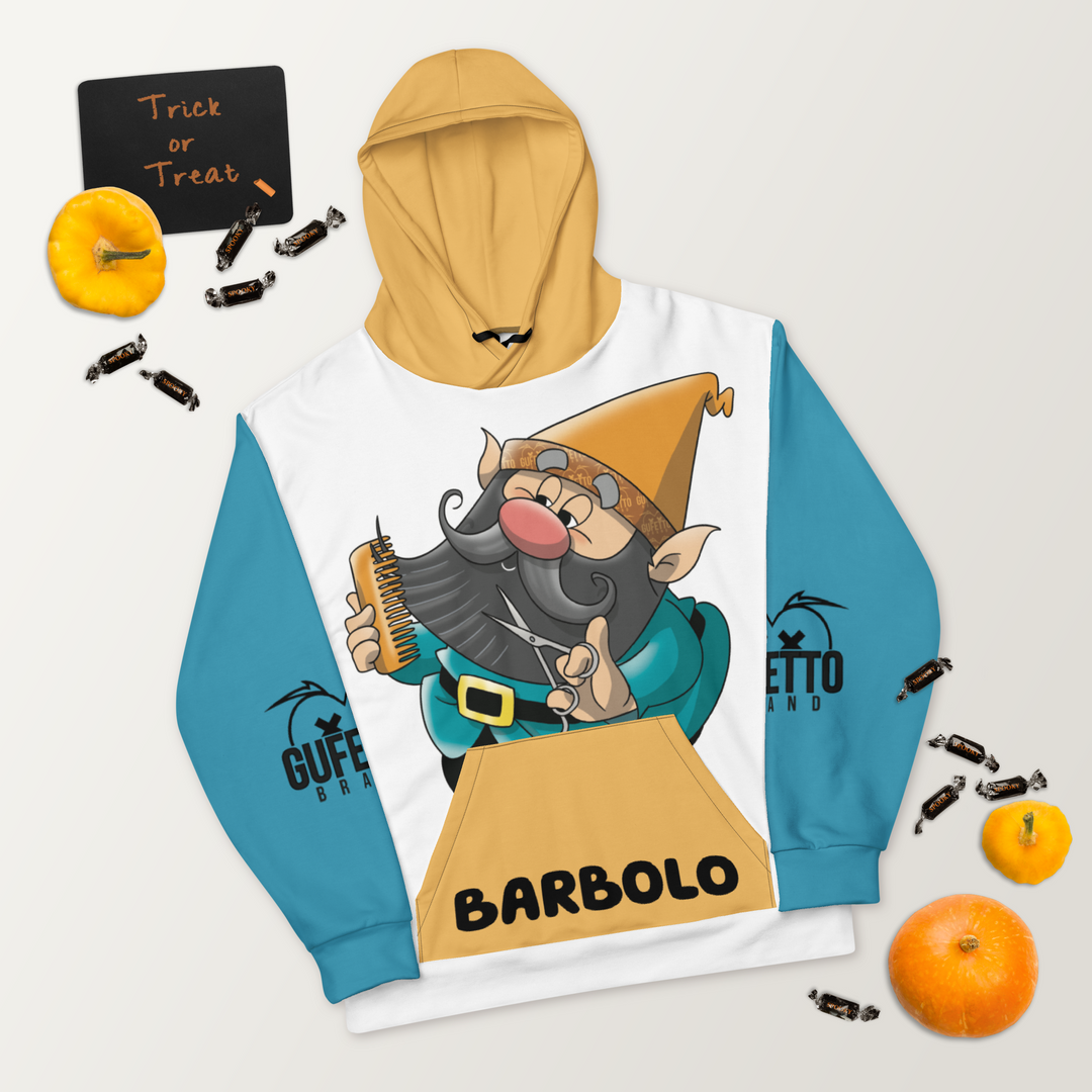 Felpa con cappuccio Uomo/Donna BARBOLO - Gufetto Brand 