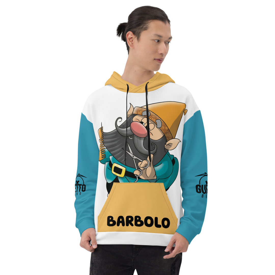 Felpa con cappuccio Uomo/Donna BARBOLO - Gufetto Brand 