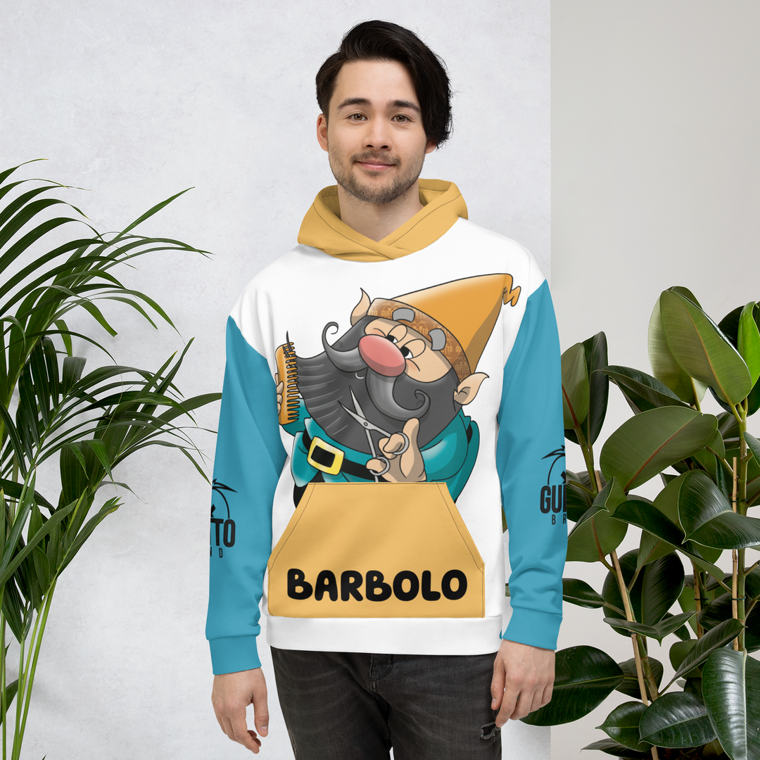 Felpa con cappuccio Uomo/Donna BARBOLO - Gufetto Brand 