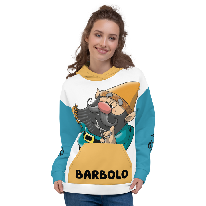 Felpa con cappuccio Uomo/Donna BARBOLO - Gufetto Brand 