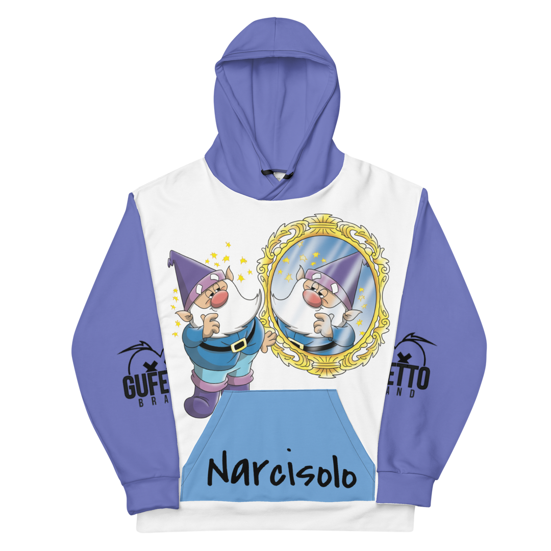 Felpa con cappuccio Uomo/Donna NARCISOLO - Gufetto Brand 