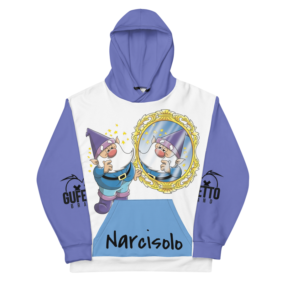 Felpa con cappuccio Uomo/Donna NARCISOLO - Gufetto Brand 