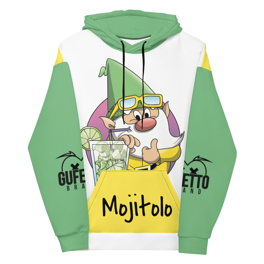 Felpa con cappuccio Uomo/Donna MOJITOLO 2 - Gufetto Brand 