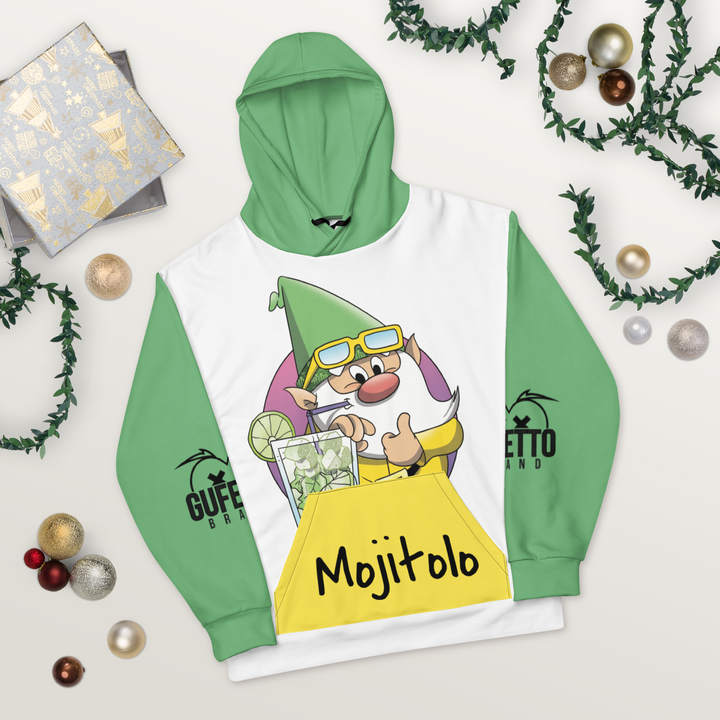 Felpa con cappuccio Uomo/Donna MOJITOLO 2 - Gufetto Brand 