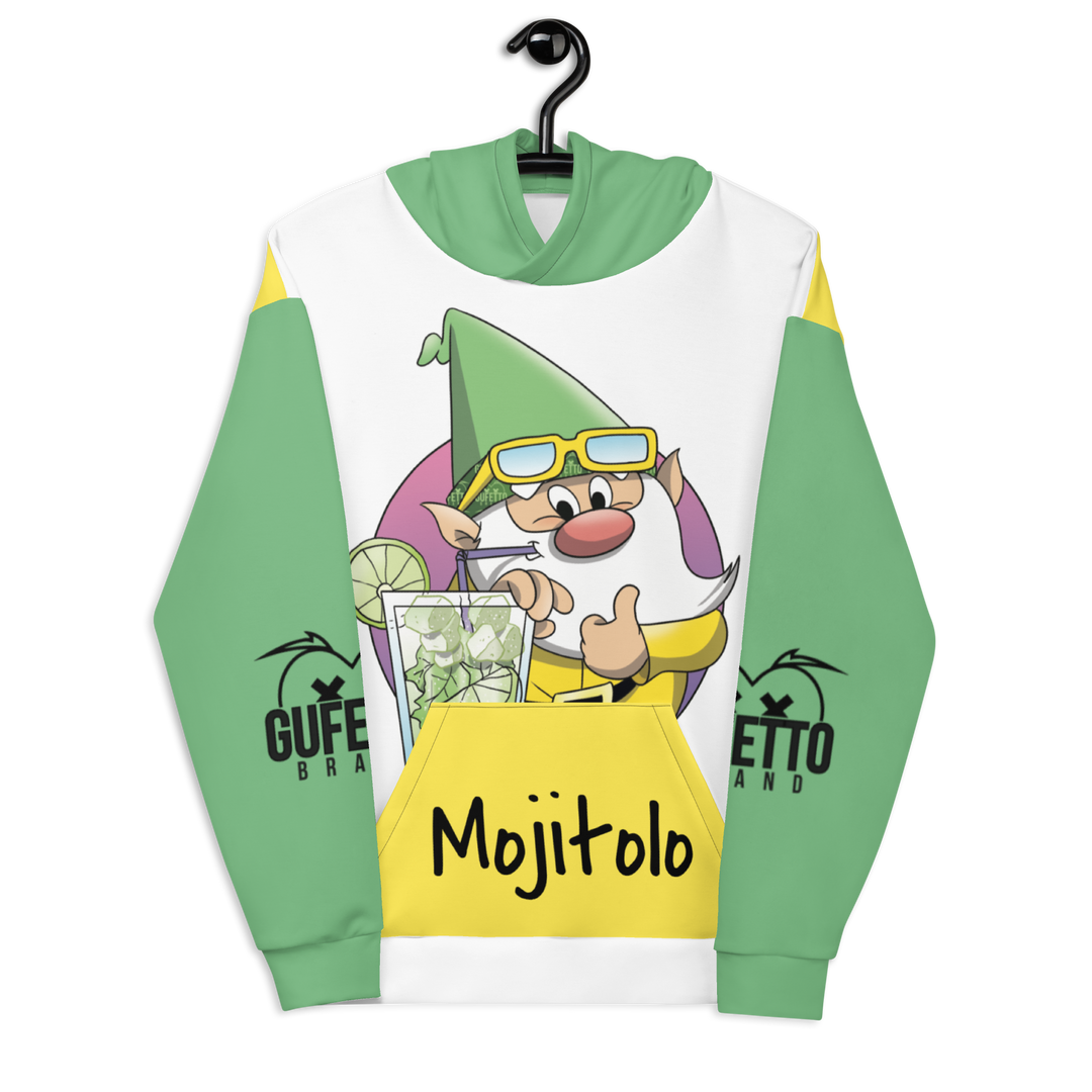 Felpa con cappuccio Uomo/Donna MOJITOLO 2 - Gufetto Brand 