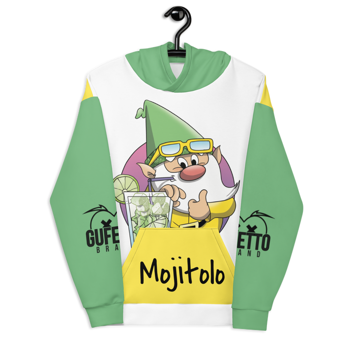 Felpa con cappuccio Uomo/Donna MOJITOLO 2 - Gufetto Brand 