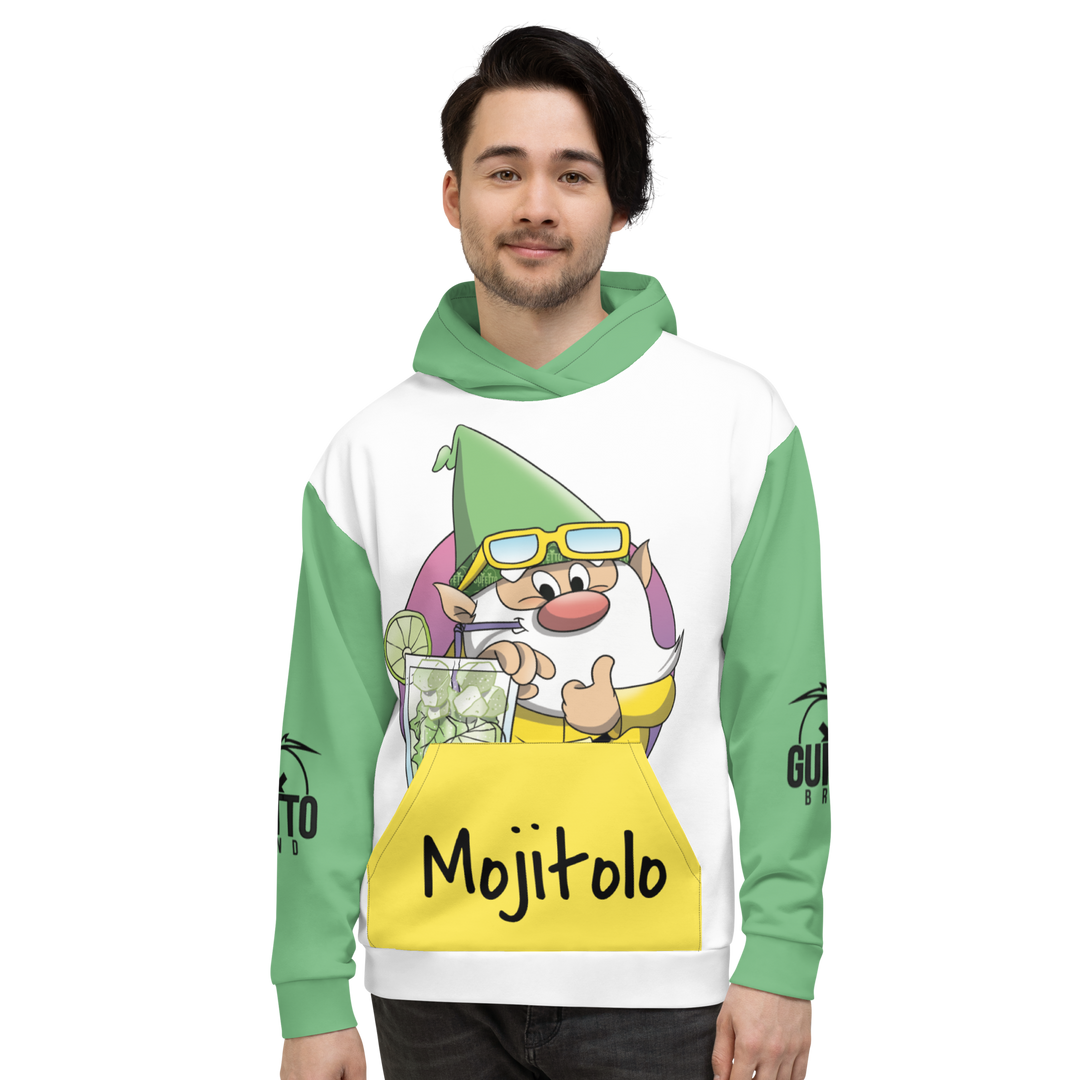 Felpa con cappuccio Uomo/Donna MOJITOLO 2 - Gufetto Brand 