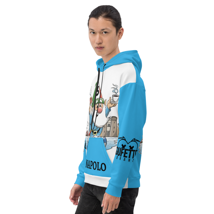 Felpa con cappuccio Uomo/Donna NAPOLO - Gufetto Brand 