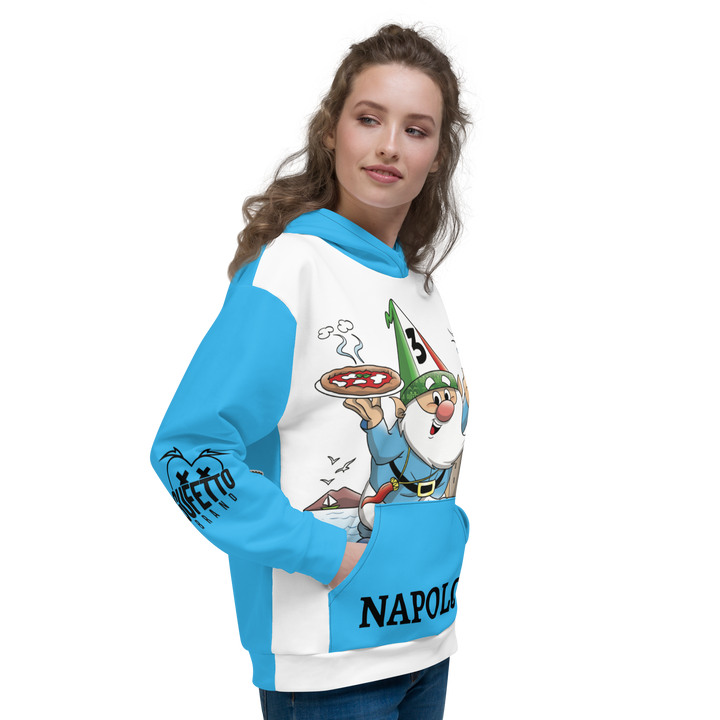 Felpa con cappuccio Uomo/Donna NAPOLO - Gufetto Brand 