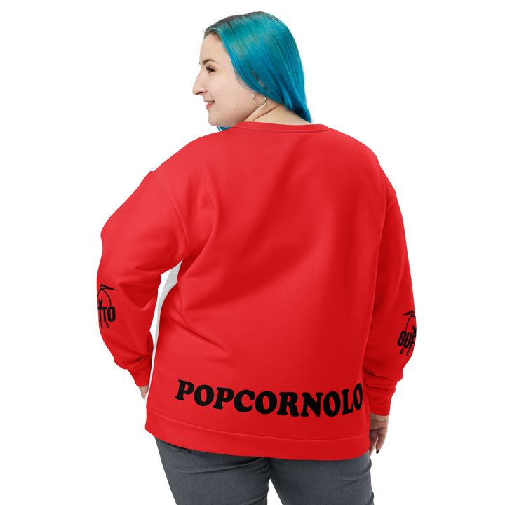 Felpa unisex Uomo/Donna POPCORNOLO - Gufetto Brand 