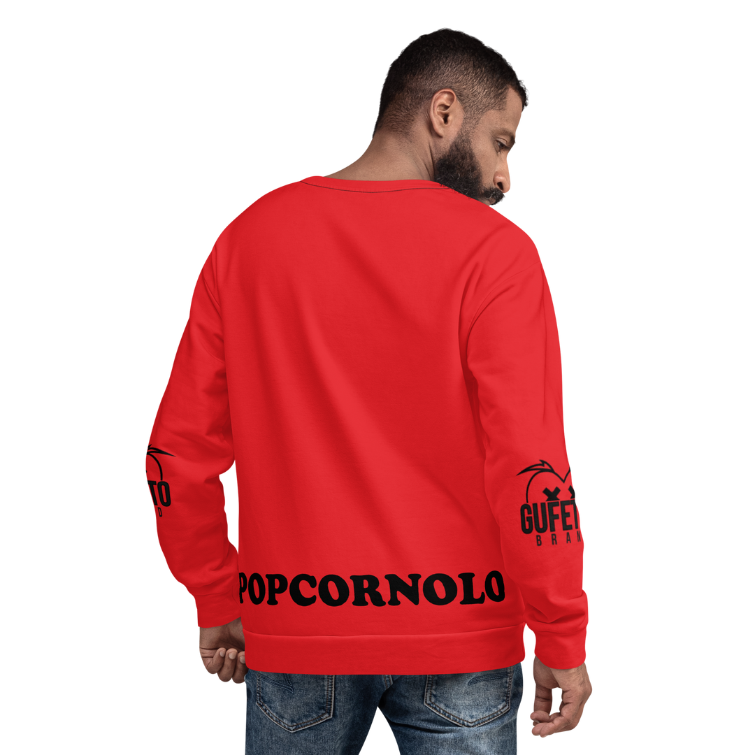 Felpa unisex Uomo/Donna POPCORNOLO - Gufetto Brand 