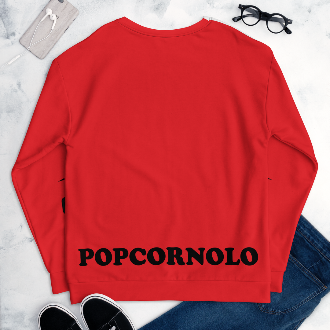 Felpa unisex Uomo/Donna POPCORNOLO - Gufetto Brand 
