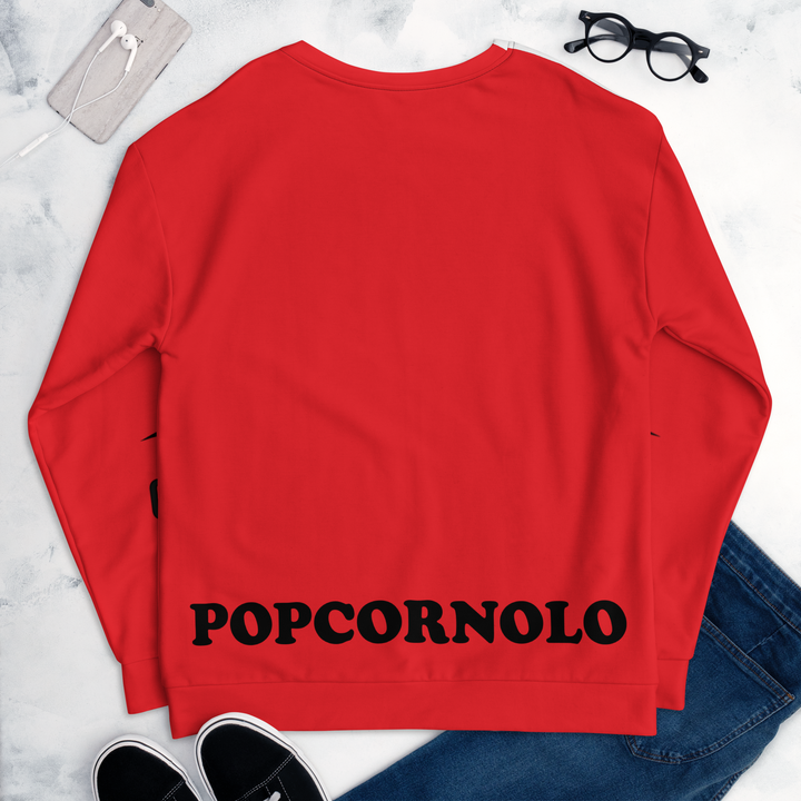 Felpa unisex Uomo/Donna POPCORNOLO - Gufetto Brand 