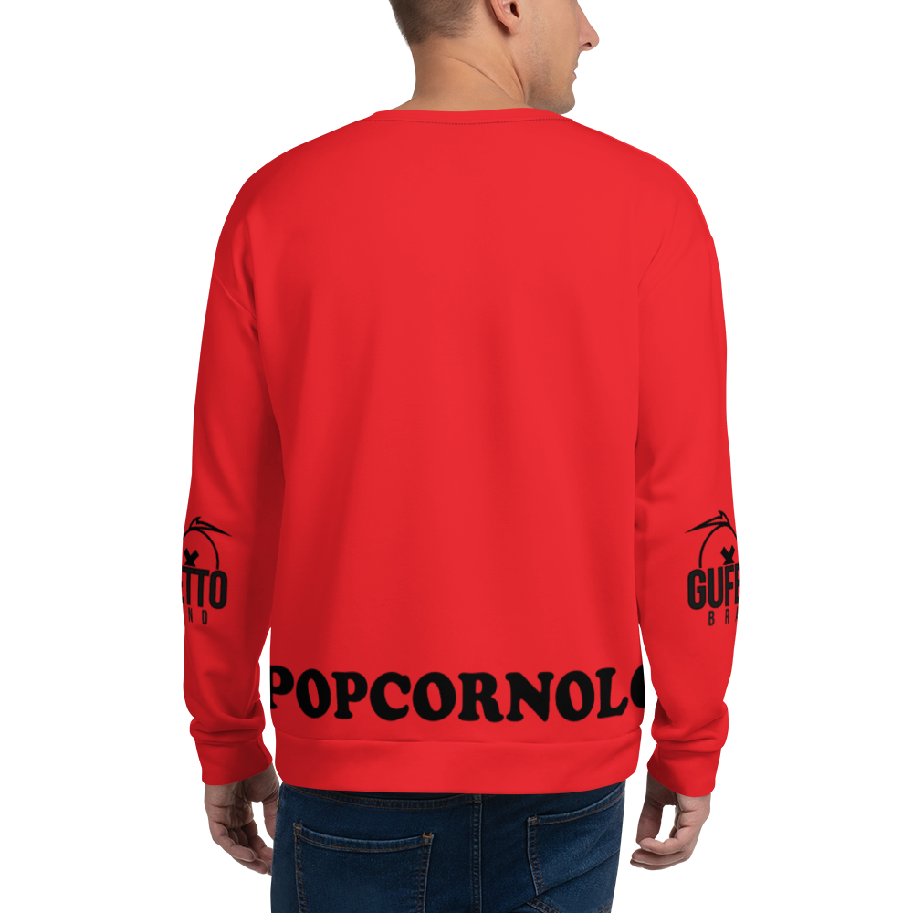 Felpa unisex Uomo/Donna POPCORNOLO - Gufetto Brand 