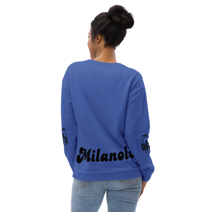 Felpa unisex Uomo/Donna MILANOLO - Gufetto Brand 