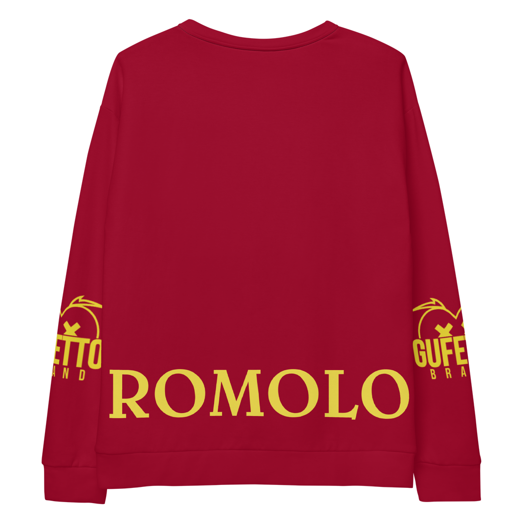 Felpa unisex Uomo/Donna ROMOLO - Gufetto Brand 