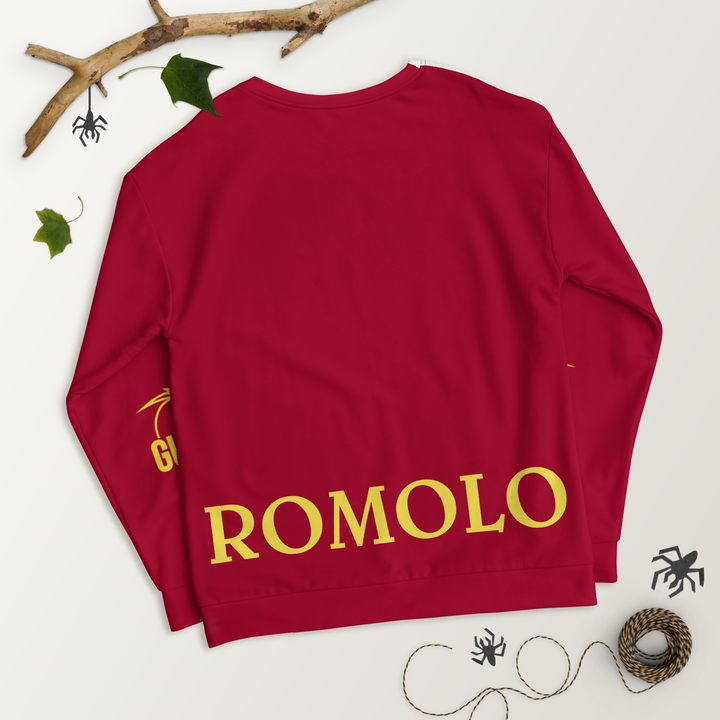 Felpa unisex Uomo/Donna ROMOLO - Gufetto Brand 