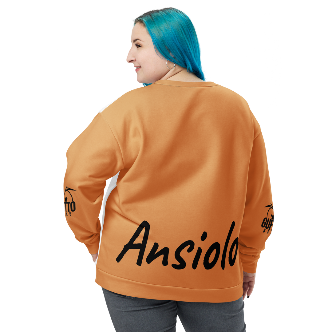 Felpa unisex Uomo/Donna ANSIOLO TWO - Gufetto Brand 