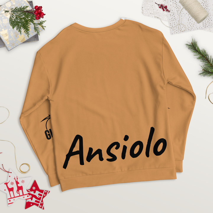 Felpa unisex Uomo/Donna ANSIOLO TWO - Gufetto Brand 