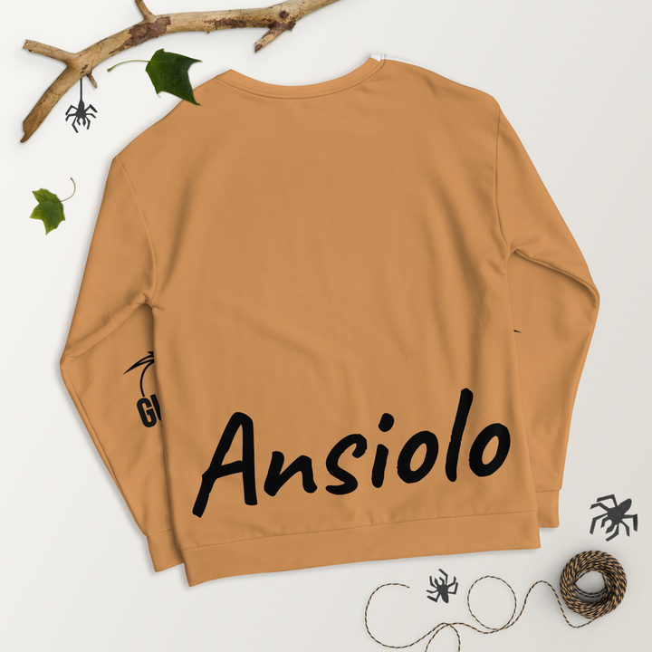 Felpa unisex Uomo/Donna ANSIOLO TWO - Gufetto Brand 