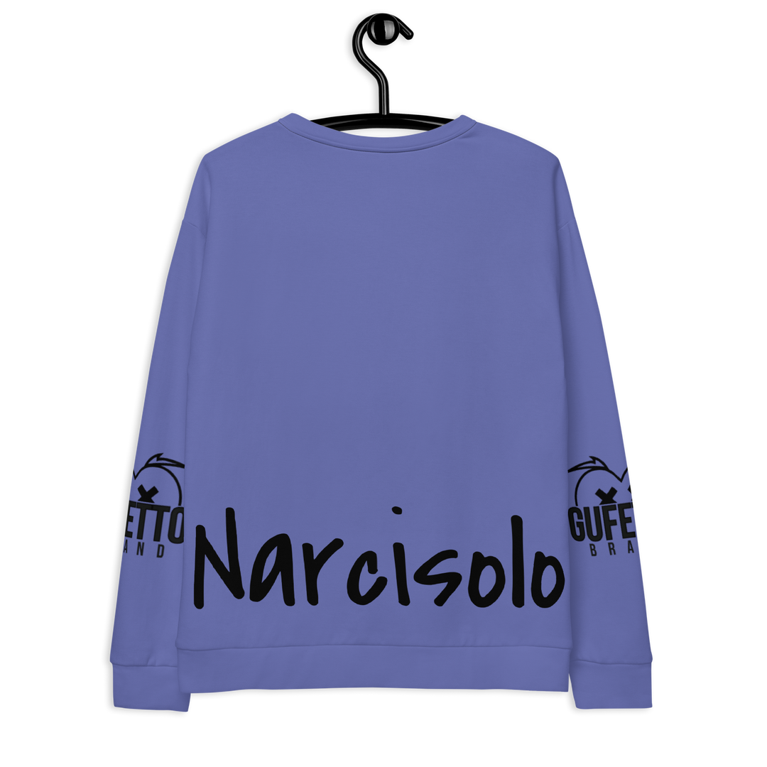 Felpa unisex Uomo/Donna NARCISOLO - Gufetto Brand 