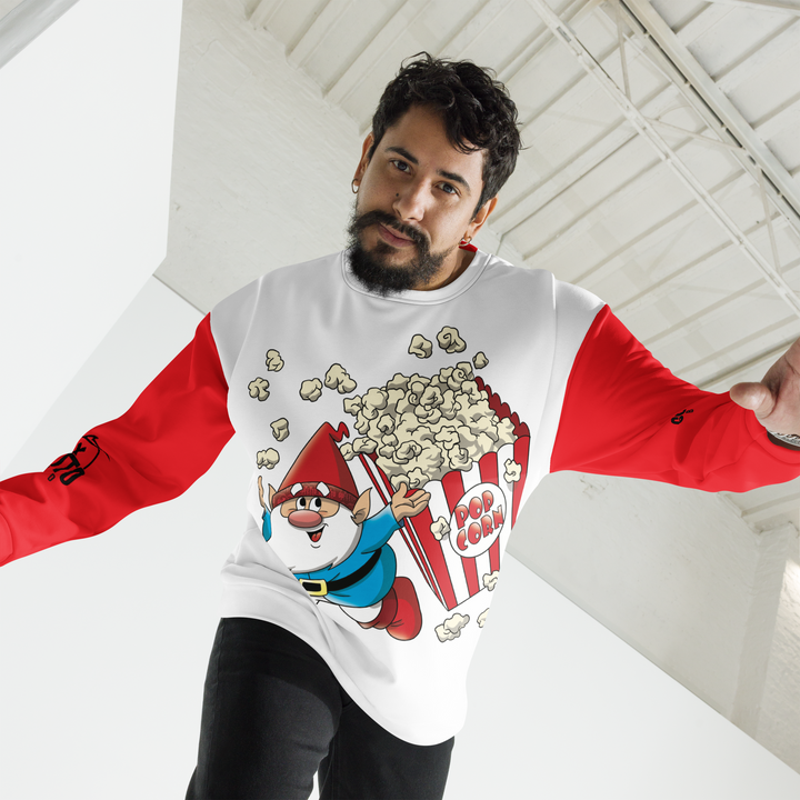 Felpa unisex Uomo/Donna POPCORNOLO - Gufetto Brand 