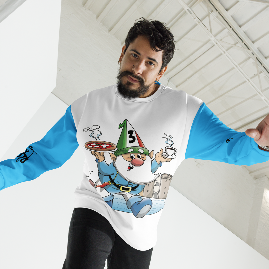 Felpa unisex Uomo/Donna NAPOLO - Gufetto Brand 