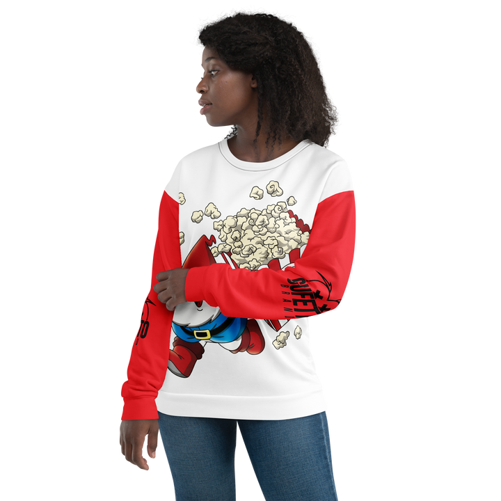 Felpa unisex Uomo/Donna POPCORNOLO - Gufetto Brand 