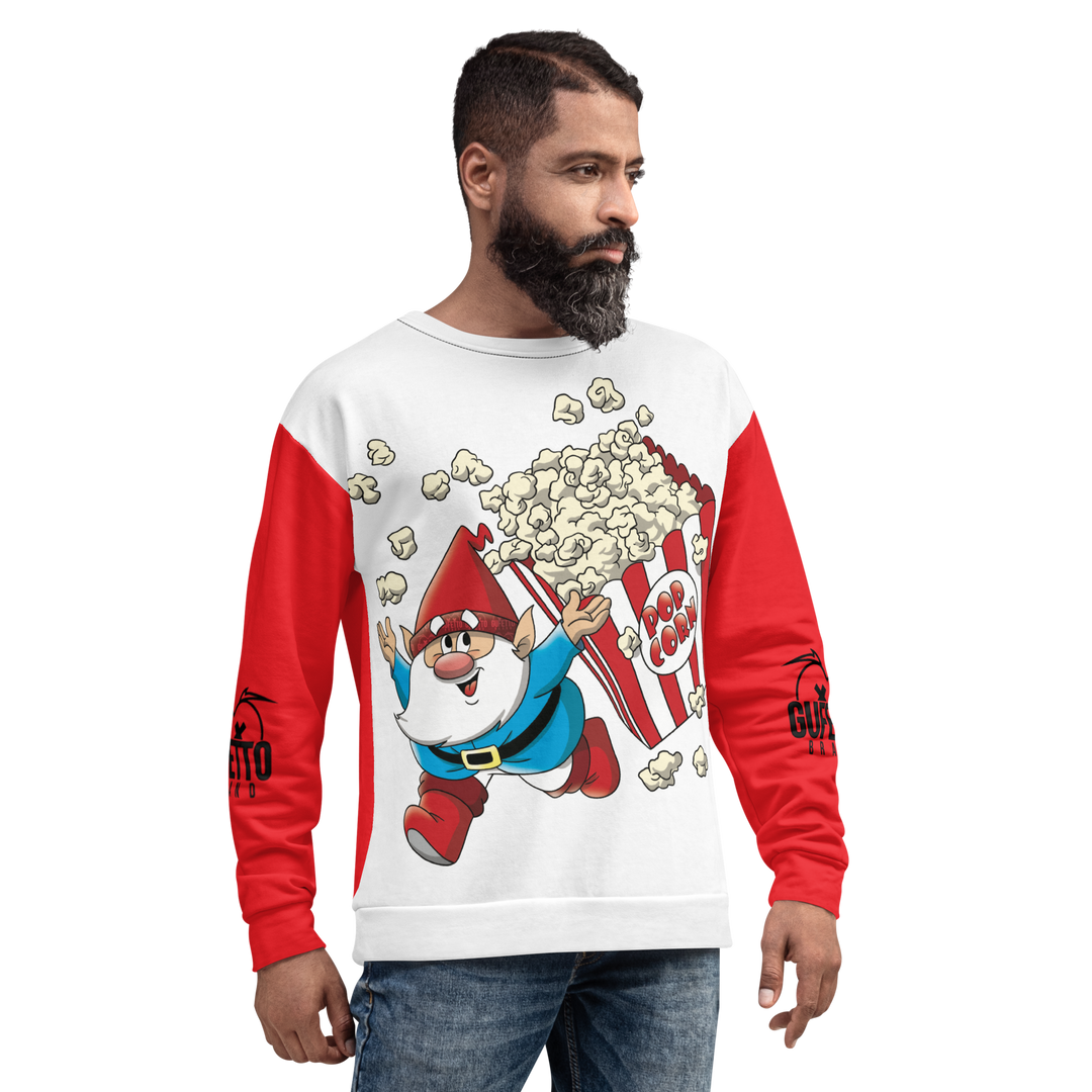 Felpa unisex Uomo/Donna POPCORNOLO - Gufetto Brand 