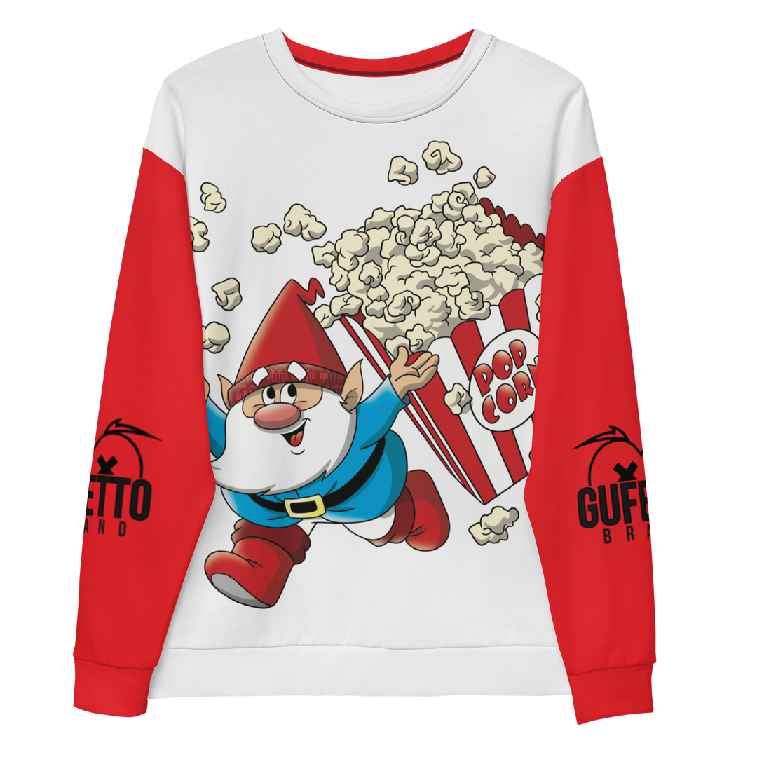 Felpa unisex Uomo/Donna POPCORNOLO - Gufetto Brand 