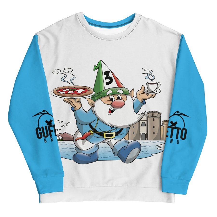 Felpa unisex Uomo/Donna NAPOLO - Gufetto Brand 