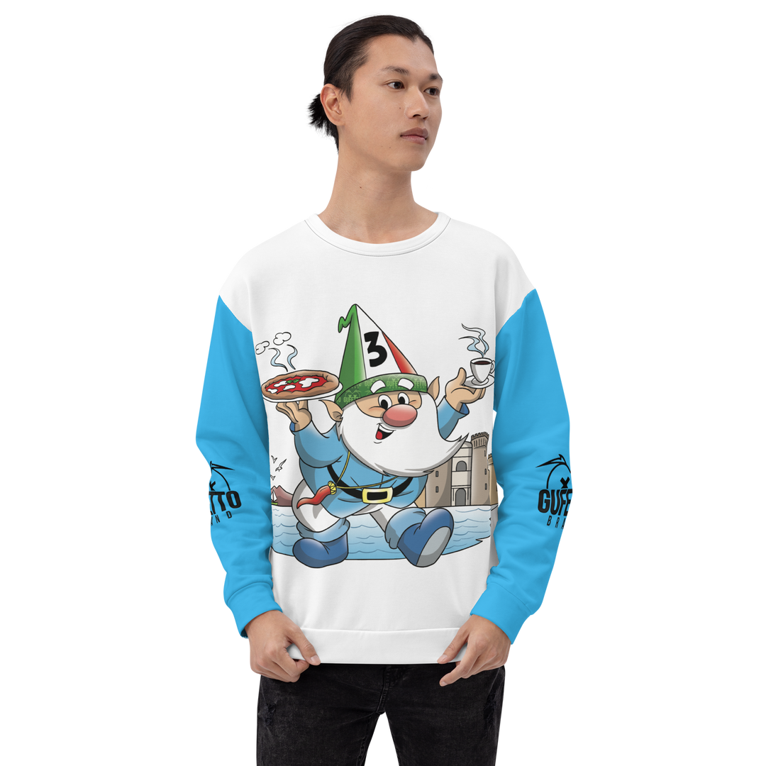 Felpa unisex Uomo/Donna NAPOLO - Gufetto Brand 