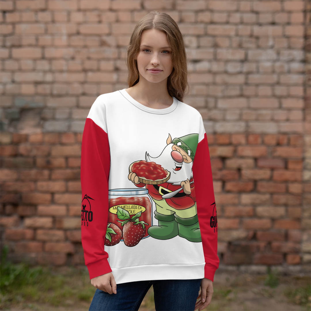 Felpa unisex Uomo/Donna MARMELLATOLO - Gufetto Brand 
