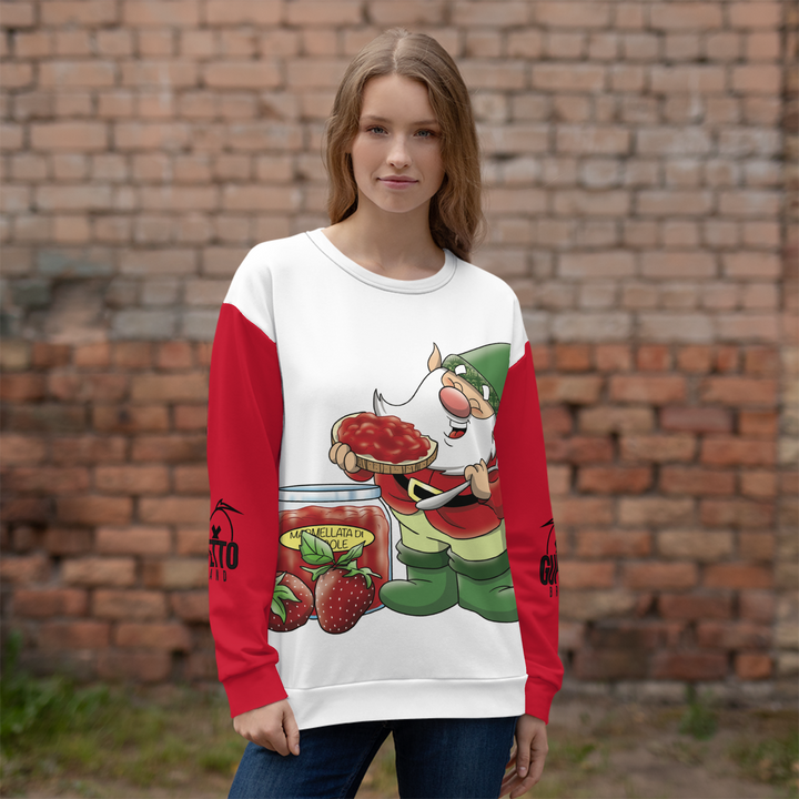 Felpa unisex Uomo/Donna MARMELLATOLO - Gufetto Brand 